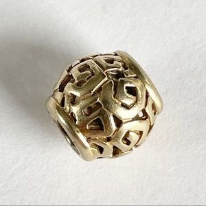 Pandora Amazing 14k Solid Gold Charm